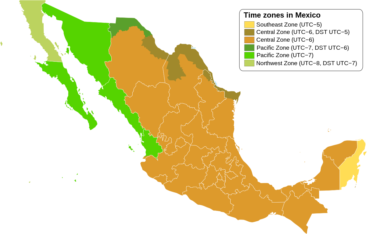 What Time is it in Mexico
